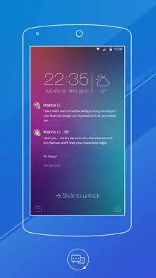 Colorful CM Locker Wallpaper android App screenshot 2