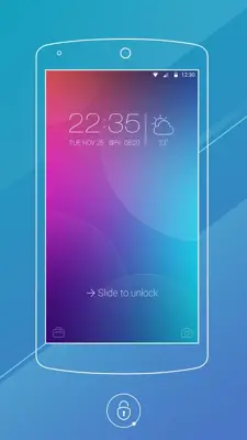 Colorful CM Locker Wallpaper android App screenshot 3